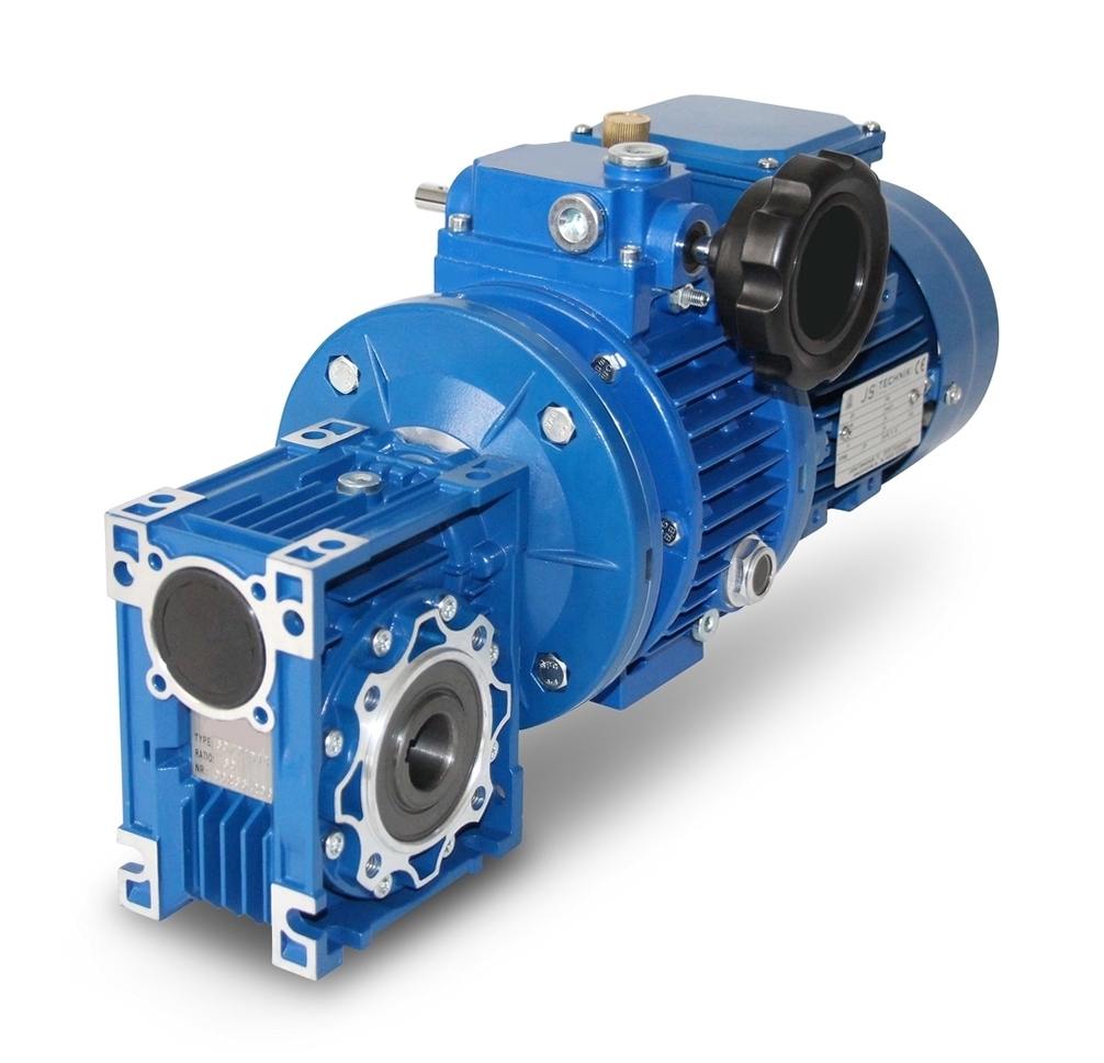 CMRV040+V02-632- 4- 0,18 kW | 17-88 rpm motoriduttore a vite senza fine a velocità variabile