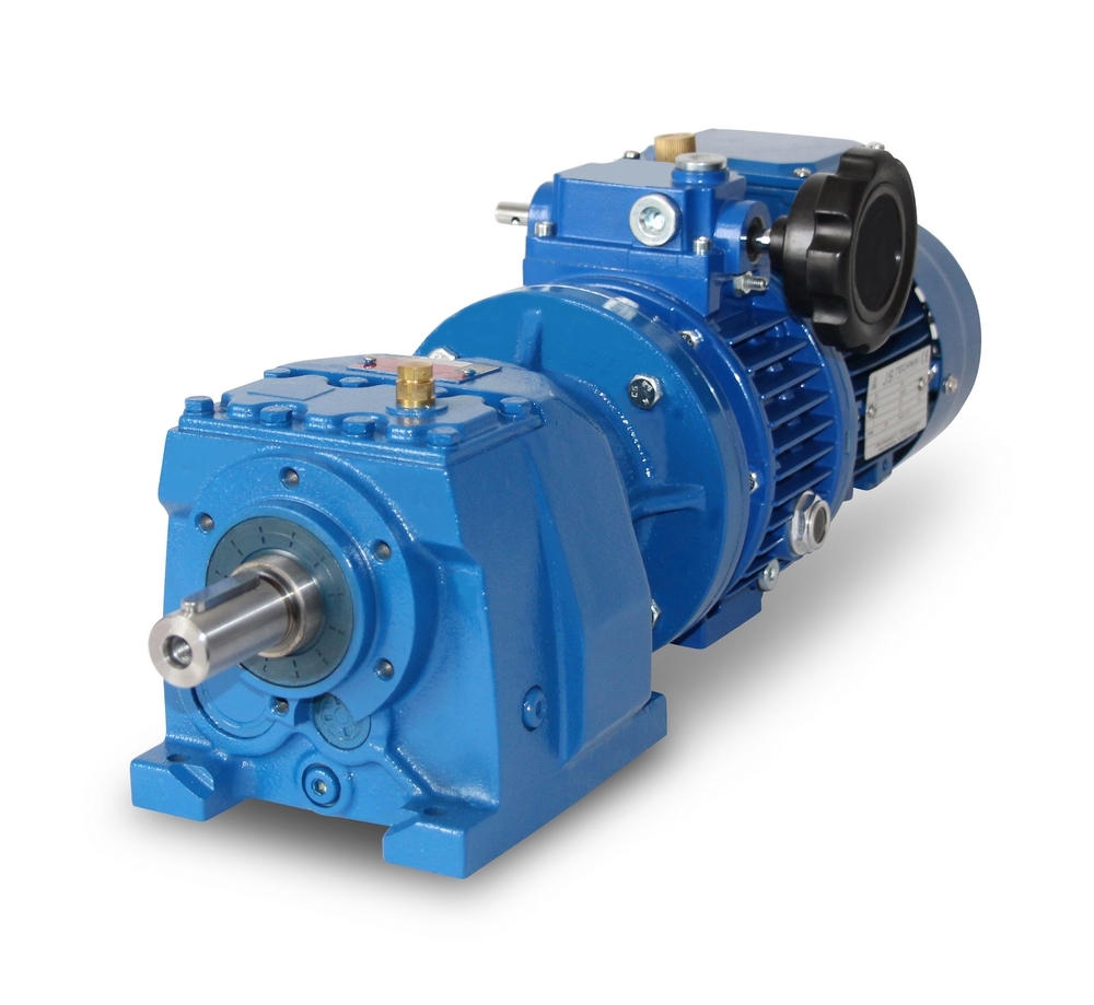 MV003/B5+V05-71-4 - 0,25 kW - 8,5-41 giri/min Motoriduttore elicoidale a velocità variabile