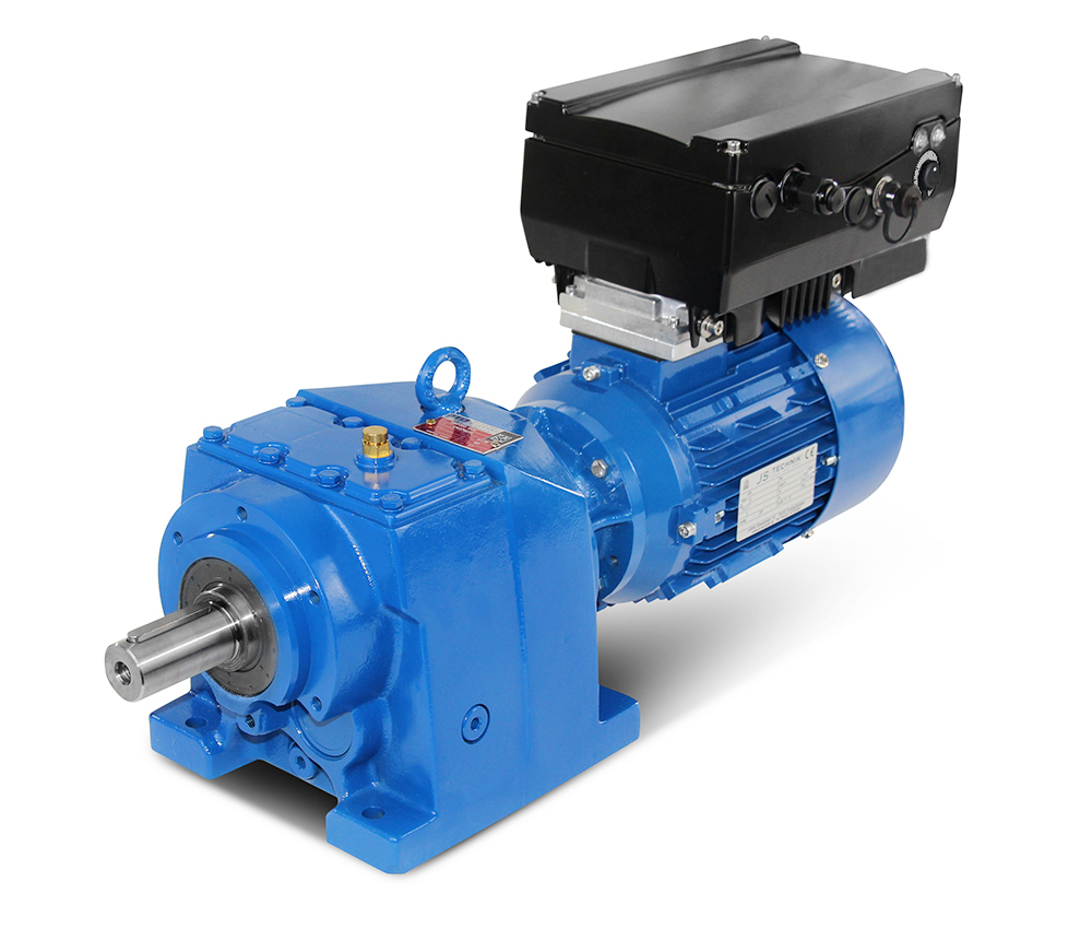 MV-F002-712-4 - 0,37kW - 14 a 170 giri/min. riduttore a spirale + motore a convertitore di frequenza ED230