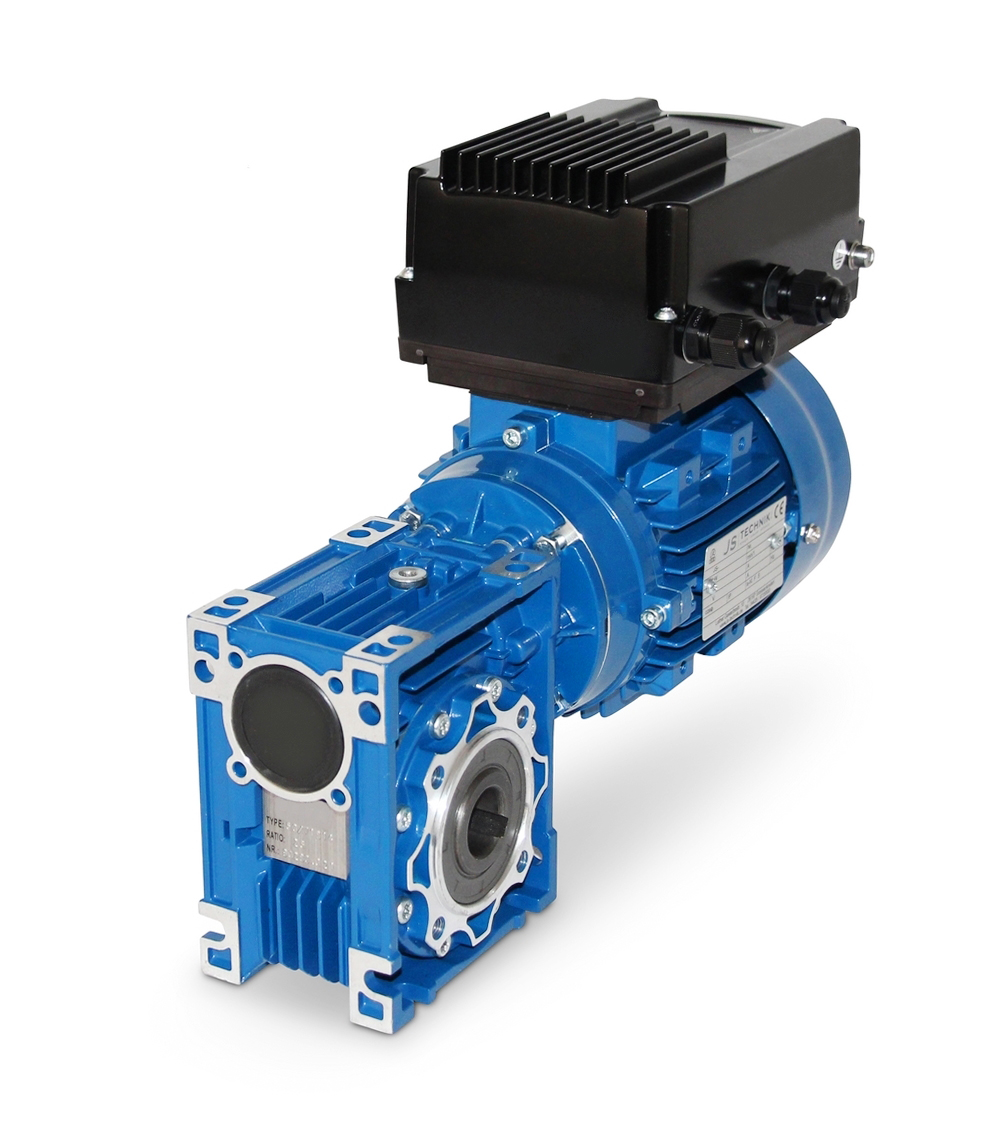 CMRV030 632-4 - 0,18 kW - da 9 a 110 giri/min - Riduttore a vite senza fine con motore a convertitore di frequenza alfa