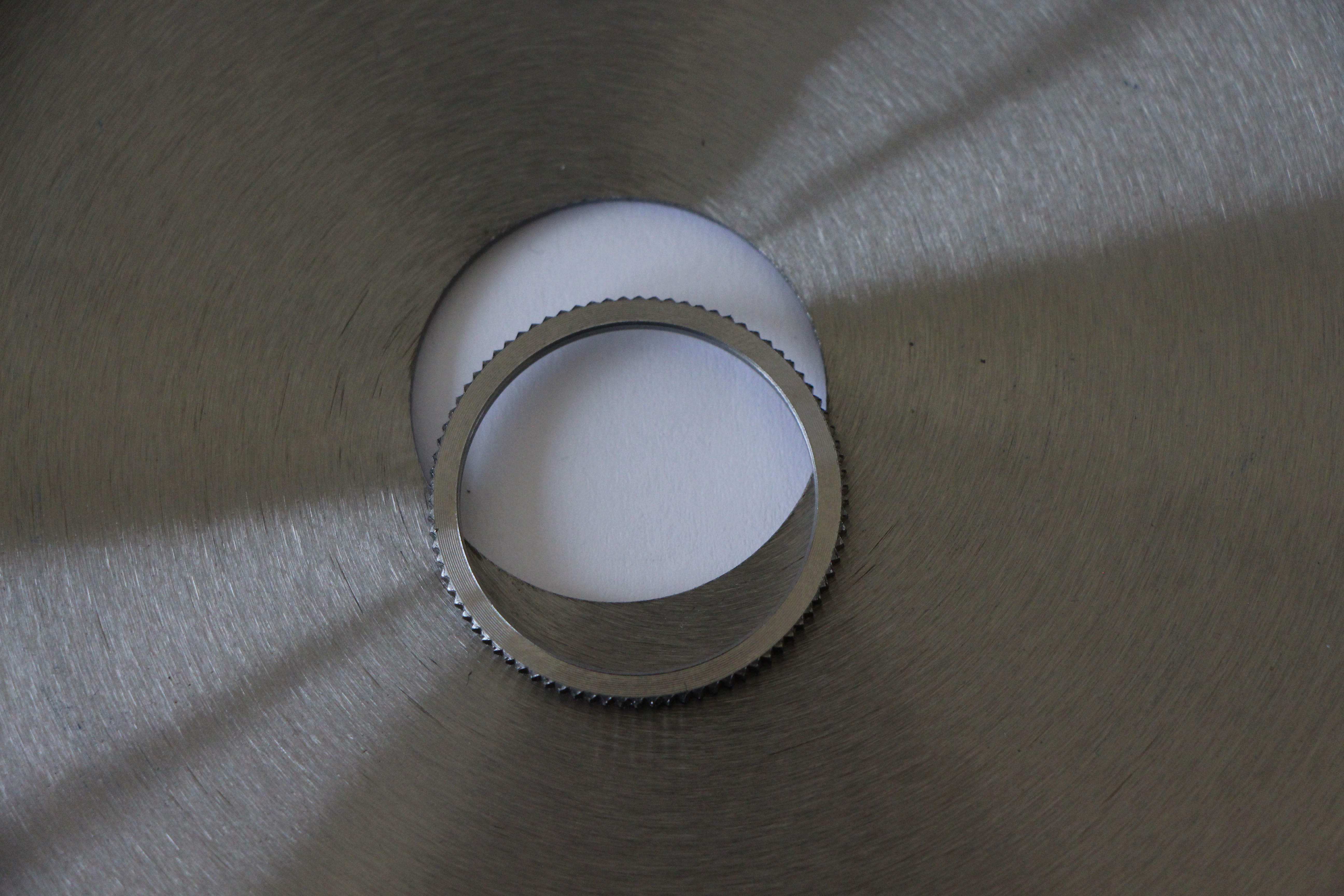 Anello di riduzione della lama della sega